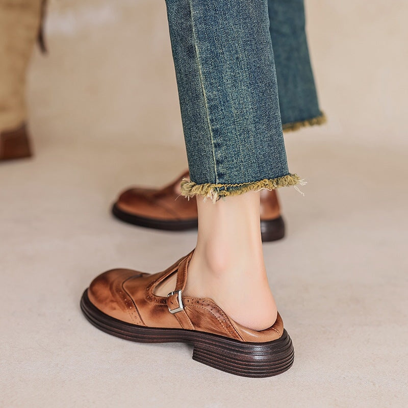 Verda | Chaussure en Cuir Élégante