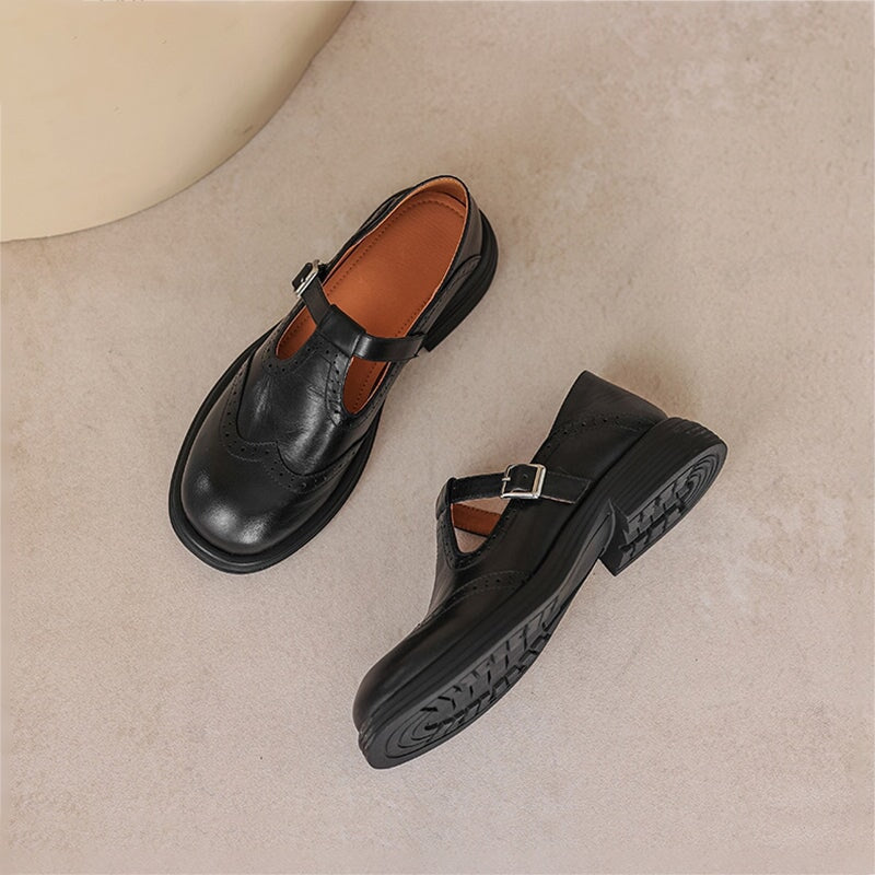 Verda | Chaussure en Cuir Élégante
