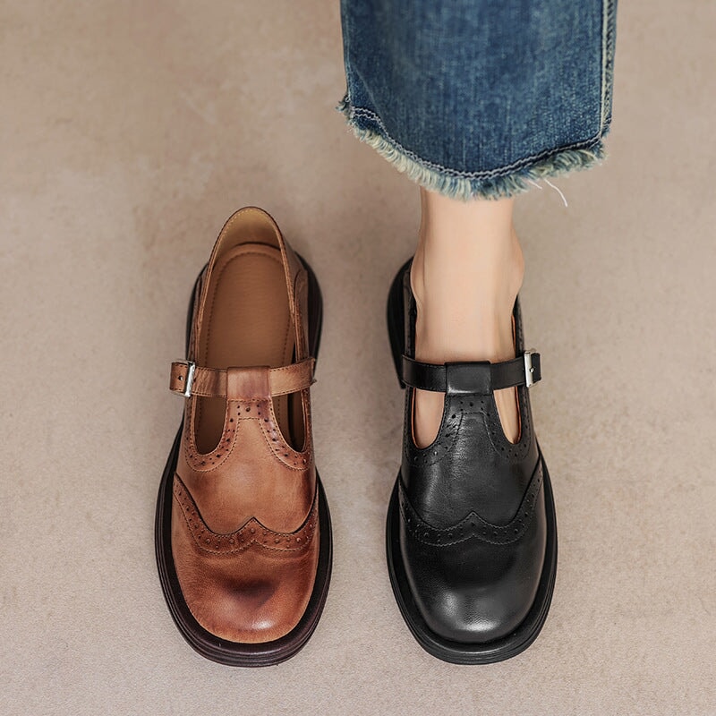 Verda | Chaussure en Cuir Élégante