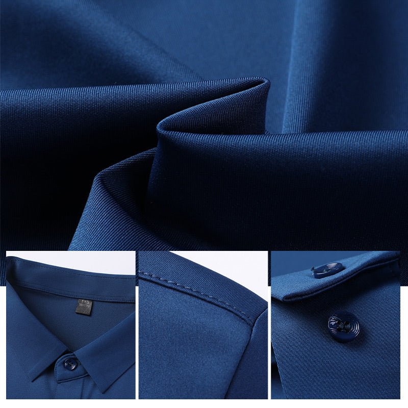 Mitchel | Chemise extensible sans repassage pour hommes