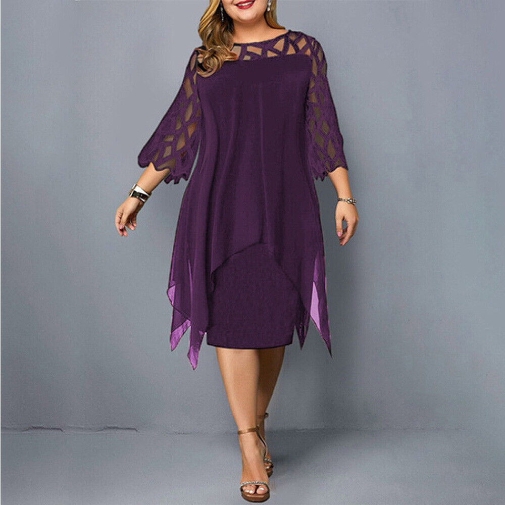 Isabella | Robe midi chic grande pour femmes modernes
