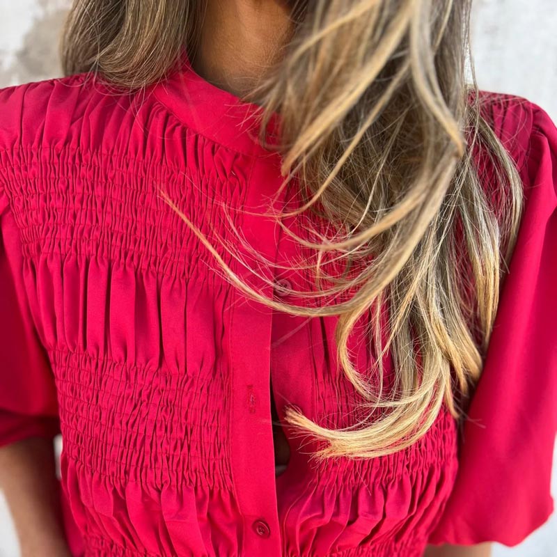 Aukje | Blouse élégante de style Ibiza